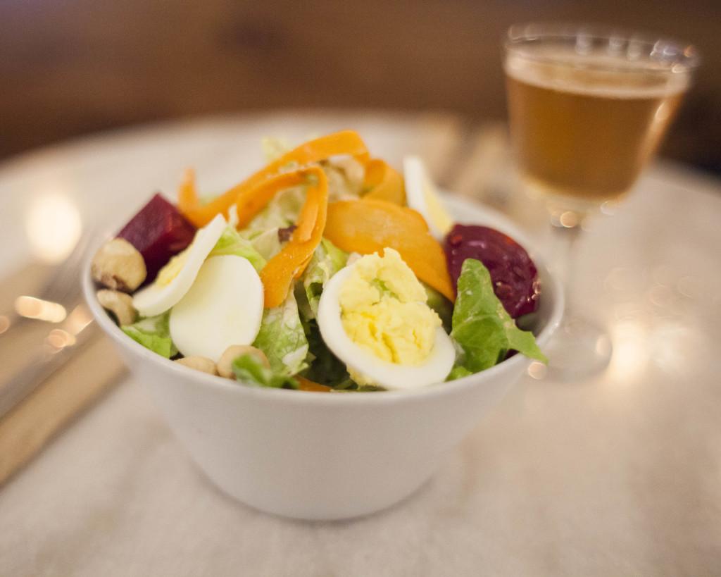 A salad at East Liberty Tap House, Wednesday November 18, 2015.