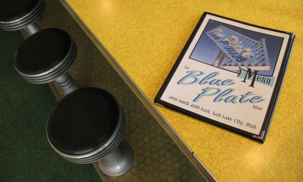 A menu for the Blue Plate Diner sits on a counter in Salt Lake City, Monday, Sept. 28, 2015. Madeline Rencher, Daily Utah Chronicle.