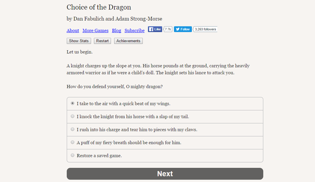 choice of the dragon