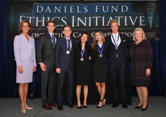 School of Business Students Take Second Place In Business-Ethics Competition