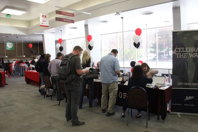 Graduating Seniors Experience Whirlwind Of Emotion At Campus Store Grad Fair
