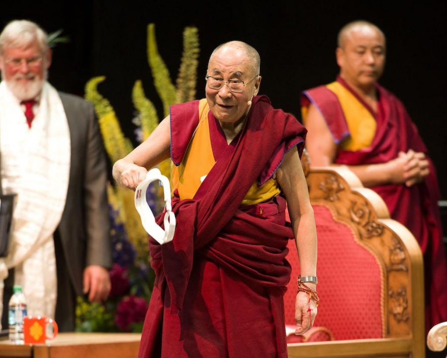 The+Dalai+Lama+visited+the+University+of+Utah+to+speak+on+compassion+and+universal+responsibility+at+the+Huntsman+Center+on+Tuesday%2C+June+21%2C+2016