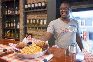 SoCo, one of the many restaurants participating in the Salt Lake City Dine O'Round, is a southern style restaurant that has fabulous hush puppies on Wednesday, September 8, 2016