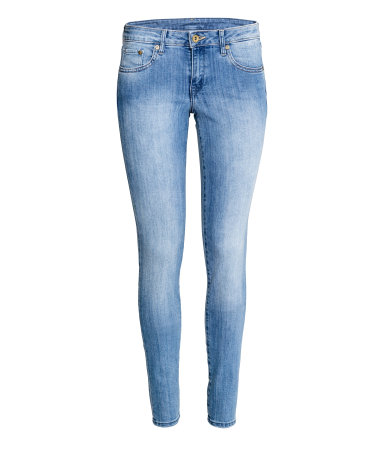 H&M super skinny low jeans 