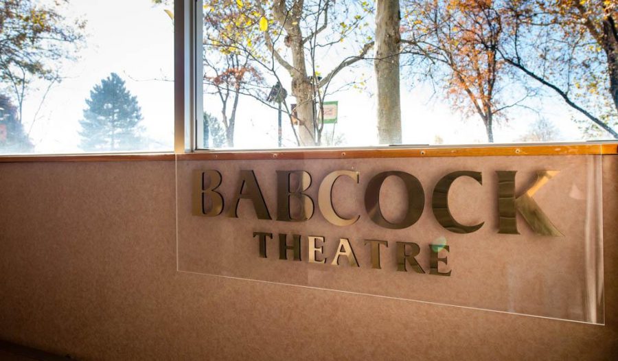 The+Babcock+Theater+entry+sign.+Nov+8%2C+2016.+Adam+Fondren+Daily+Utah+Chronicle.