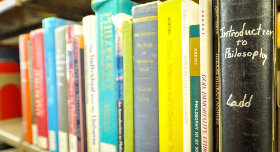 Books on Phiulosophy inside the stacks of the J. Willard Marriott  Library on the University of Utah Campus, Salt Lake City, UT on Thursday, July 13, 2017

(Photo by Adam Fondren | Daily Utah Chronicle)