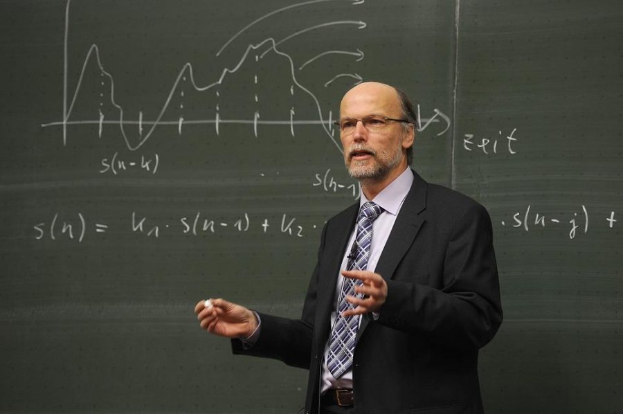 Birger Kollmeier Blackboard Professor Physics