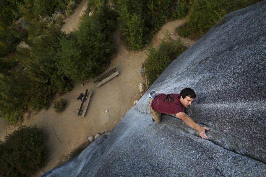 Climber Brad Gobright climbs daring heights in Safety Third