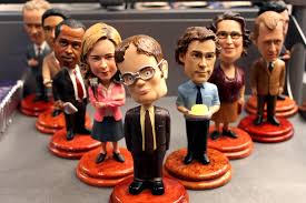 Bobble heads of The Office characters
