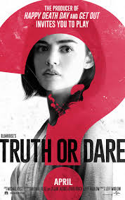 Movie poster for Blumhouses Truth or Dare.