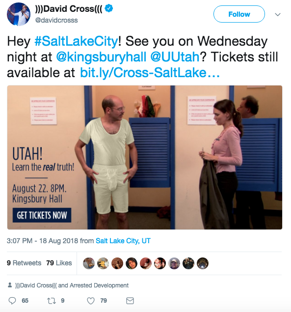 Comedian Causes Twitter Outrage Leading up to University of Utah Performance