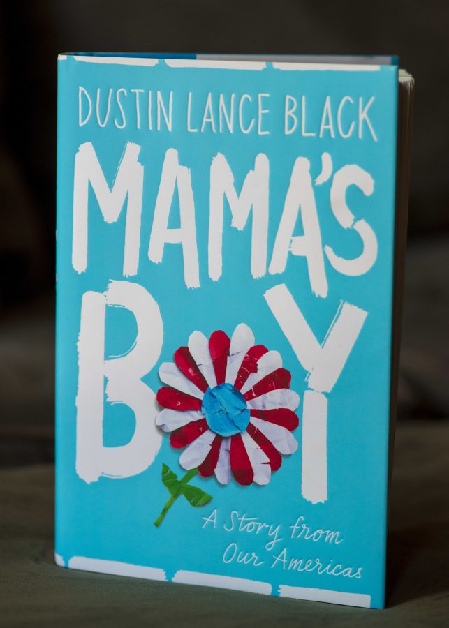 Photographing the book Mamas Boy by Dustin Lance Black in Salt Lake City, UT on Thursday, June 6, 2019. (Photo by Kiffer Creveling | The Daily Utah Chronicle)