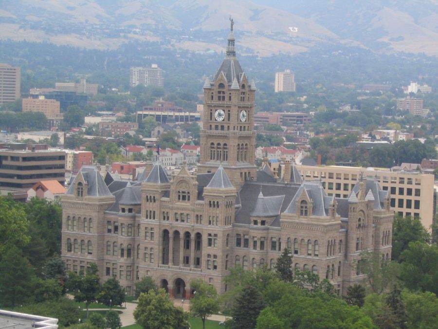 Salt Lake City and County Building (Courtesy Wkimiedia Commons) 