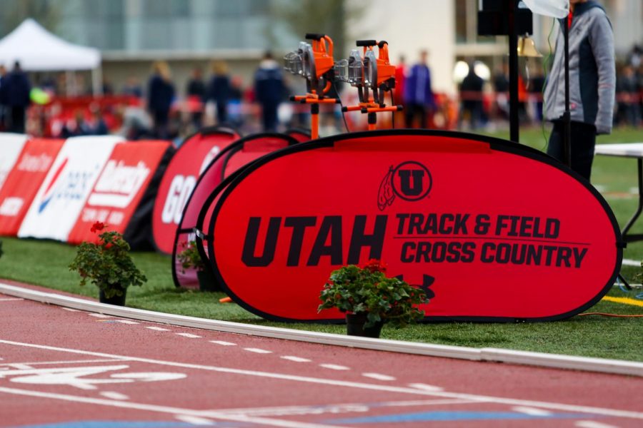 The University of Utah and Weber State host the Utah Spring Classic at the McCarthey Family Track and Field Complex in Salt Lake City, UT on Friday April 06, 2018. (Photo by Curtis Lin/ Daily Utah Chronicle)
