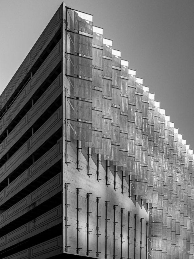 Building at Block 70, Downtown Salt Lake City on Saturday, Oct.12, 2019. (Photo courtesy of The Daily Utah Chronicle archives)