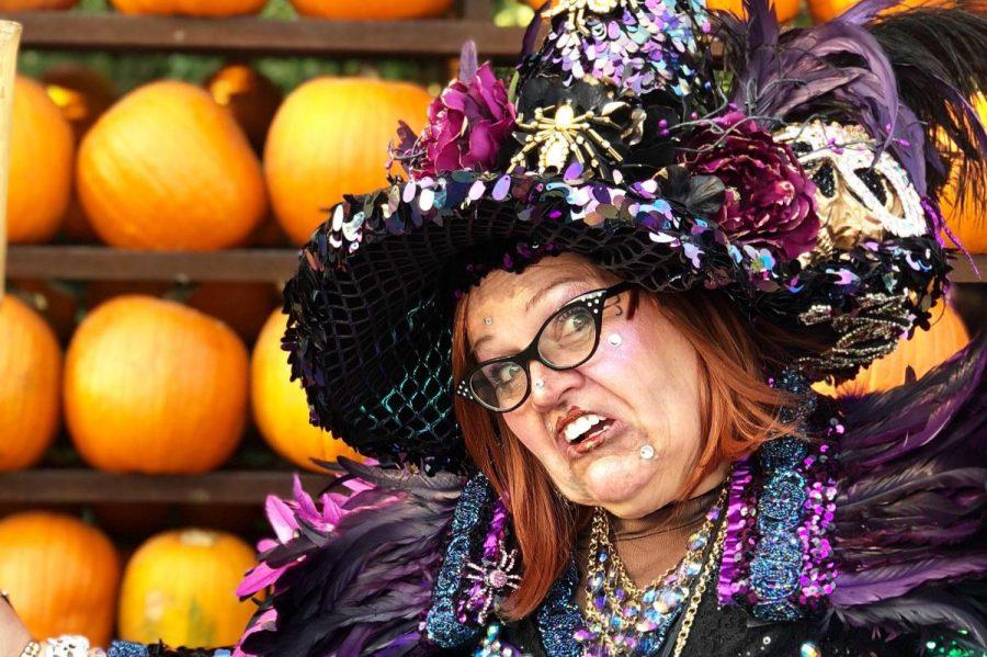 Guests to Witchfest can meet and greet with the Gardner Village witches, including Lucinda the Witch, pictured here. (Courtesy of Gardner Village)