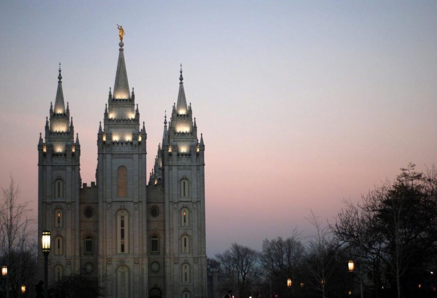 The Salt Lake Temple in downtown Salt Lake City. Chronicle archives