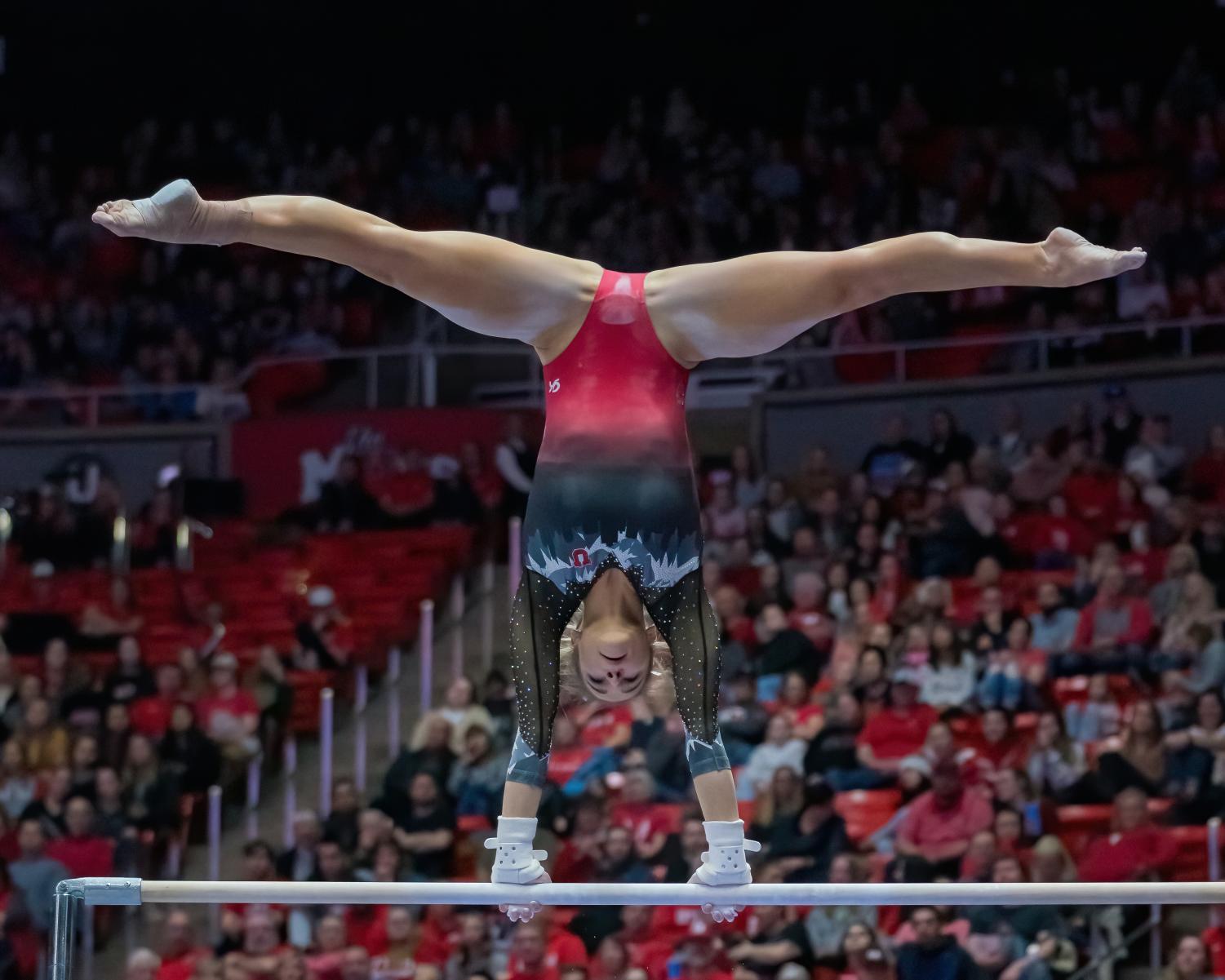 No. 3 Utah Gymnastics Falls on Floor, Still Comes Out Victorious – The