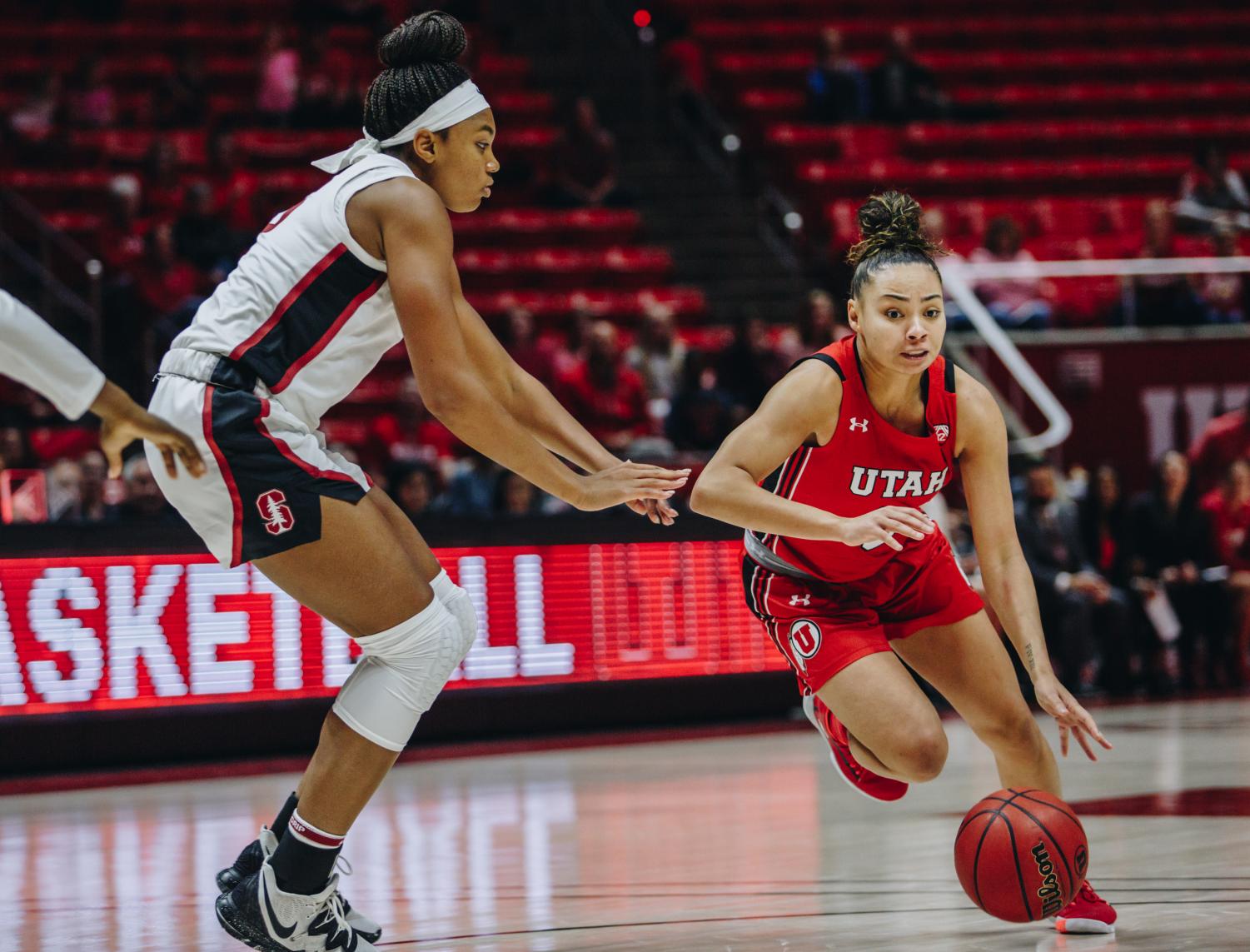 Utah Women's Basketball Drops Two Home Games to Stanford, Cal – The