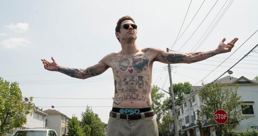 Pete Davidson in The King of Staten Island. (Photo by Mary Cybulski | Universal PIctures)
