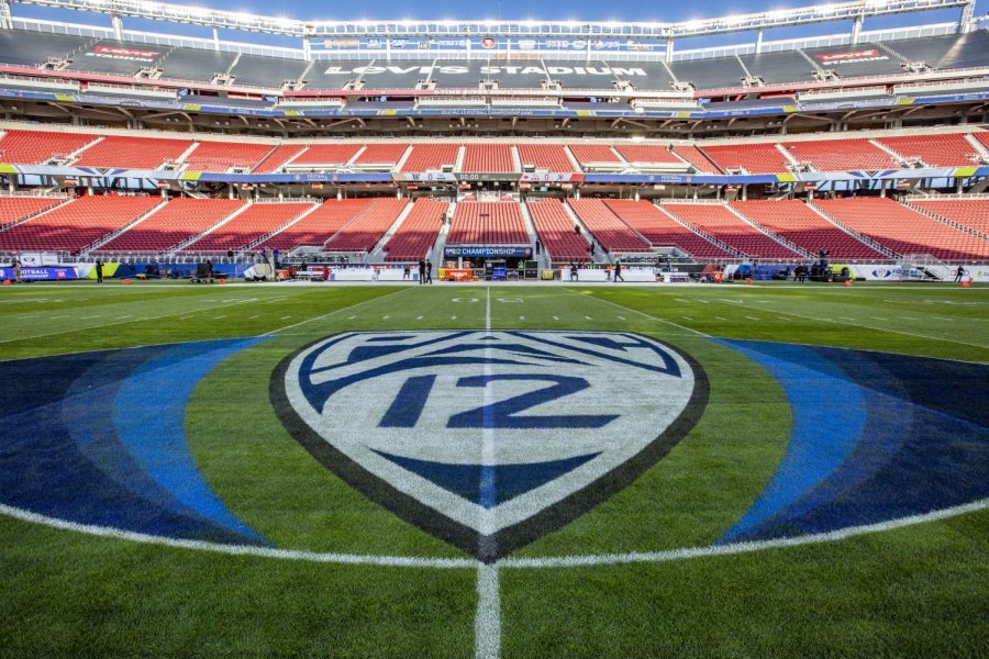 Levis Stadium, the site of the Pac12 Championship Football game in Santa Clara, CA on Friday, Nov. 30, 2018. (Photo by: Justin Prather | The Daily Utah Chronicle).