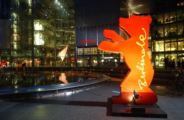 The Berlinale Bear in the Sony Center at Potsdamer Platz (Courtesy Internationale Filmfestspiele Berlin Press Office)