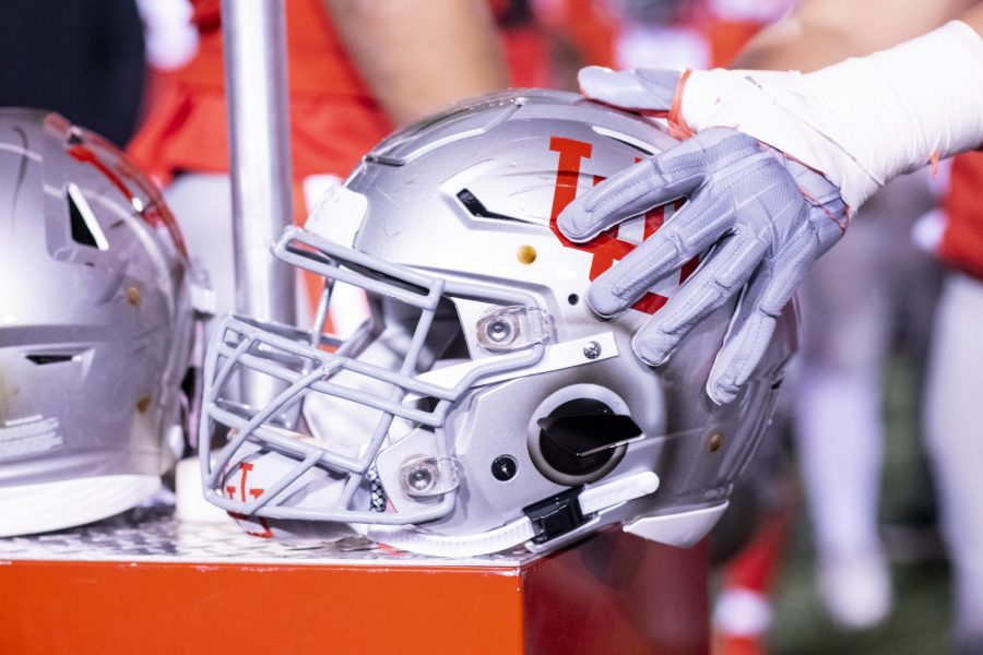 The+University+of+Utah+football+team+brought+out+the+throwback+helmets+again+in+an+NCAA+Football+game+vs.+Colorado+at+Rice-Eccles+Stadium+in+Salt+Lake+City%2C+UT+on+Saturday%2C+Nov.+30%2C+2019.+%28Photo+by+Curtis+Lin+%7C+The+Daily+Utah+Chronicle%29