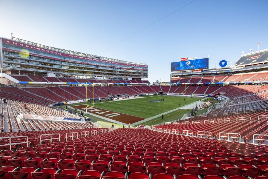 Levis+Stadium%2C+the+site+of+the+Pac12+Championship+Football+game+in+Santa+Clara%2C+CA+on+Friday%2C+Nov.+30%2C+2018.+%28Photo+by%3A+Justin+Prather+%7C+The+Daily+Utah+Chronicle%29.