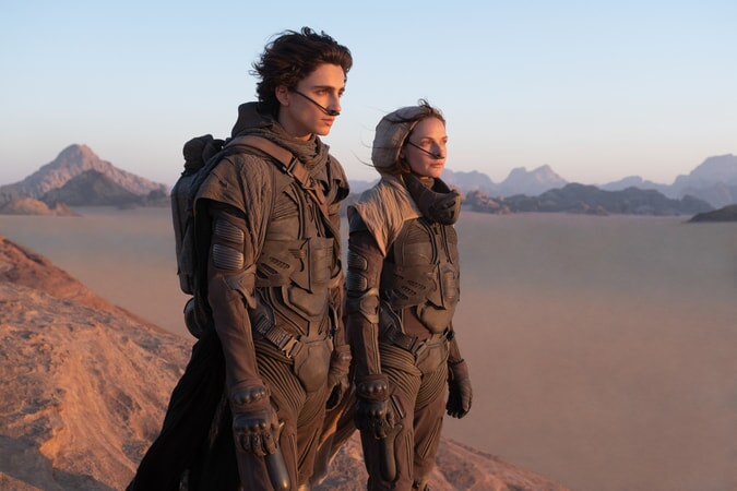 Timothee Chalamet, Rebecca Ferguson star in Dune (Courtesy Warner Bros. Pictures)