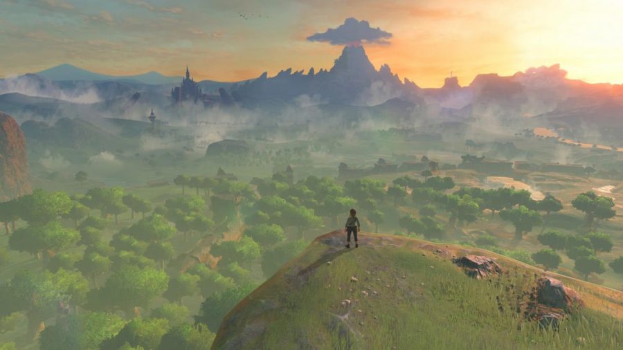 A snapshot from the Nintendo Switch game Breath of the Wild. (Courtesy Nintendo) 