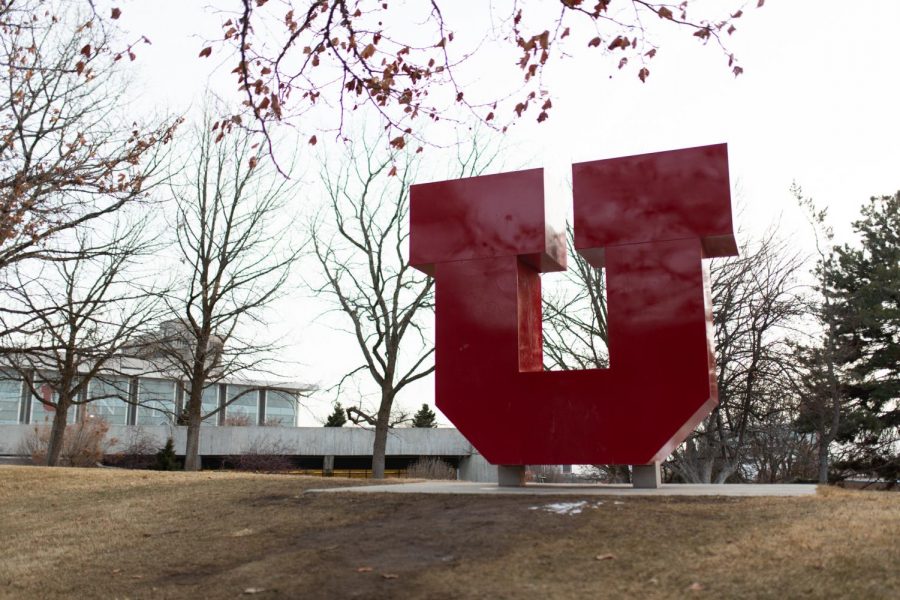 Evening on University of Utah campus, Thursday in Salt Lake City. (Photo by Maya Fraser | The Daily Utah Chronicle)
