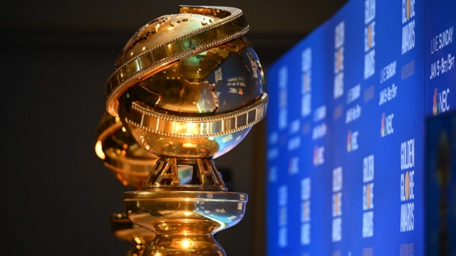 The unveiling of the Golden Globes nominations on Feb. 3, 2021. (Photo by Robyn Beck | Courtesy of AFP)