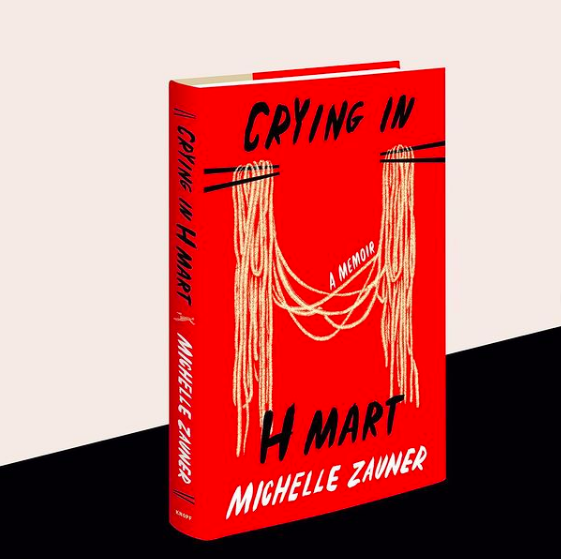 Crying in H Mart book cover. (Courtesy Michelle Zauner)