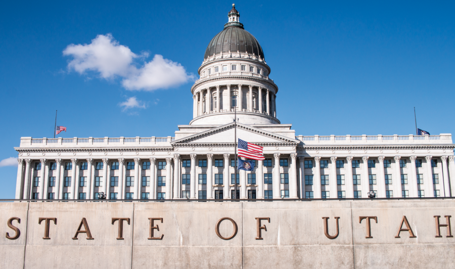 State capitol on Nov. 8, 2018. (Photo by Cara MacDonald | The Daily Utah Chronicle)