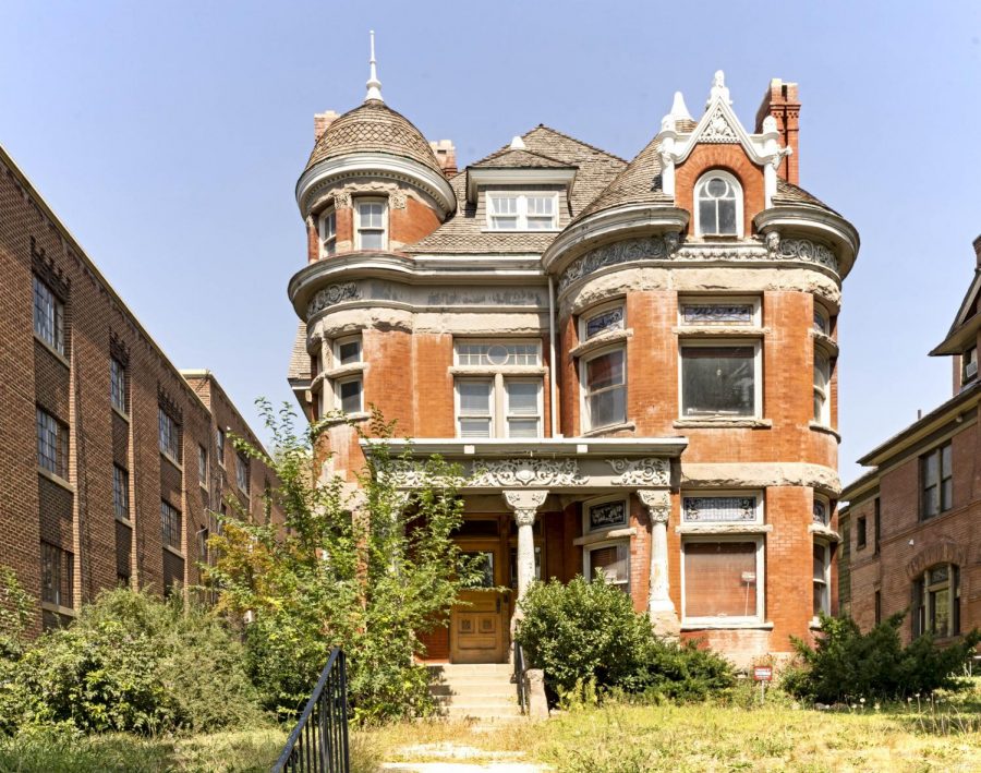 The Dinwoodey Mansion in Salt Lake City on September 6, 2021. (Photo by Kevin Cody | The Daily Utah Chronicle)