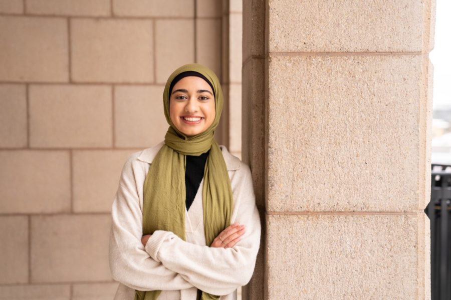 Portrait of Sabah Sial as The University of Utahs first Rhodes Scholar in 20 years. (Photo courtesy Sabah Sial)
