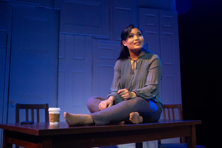 Reanne Acasio in Egress at Salt Lake Acting Company. (Credit Todd Collins)