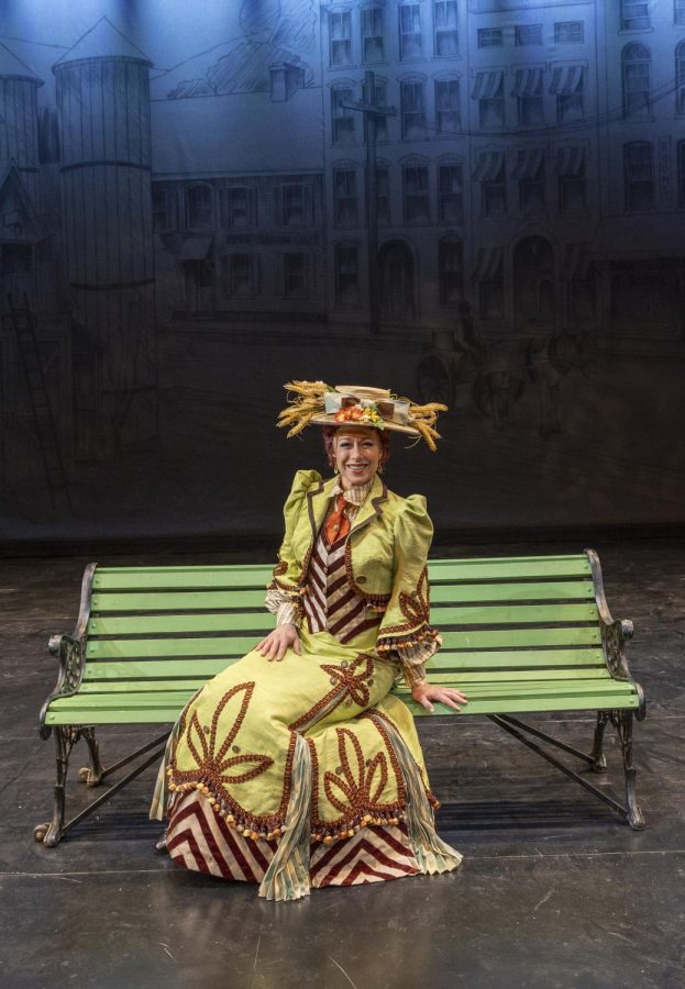 Paige Davis as Dolly Levi in PTCs Hello, Dolly!
(Photo via pioneertheatre.org)