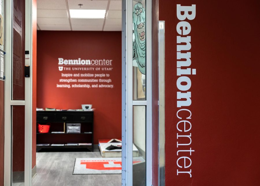 The Bennion Center on campus in the A. Ray Olpin Union building in Salt Lake City on Oct. 22, 2022.