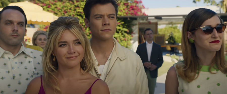Florence Pugh and Harry Styles in Dont Worry Darling (Courtesy Warner Bros Official Trailer)