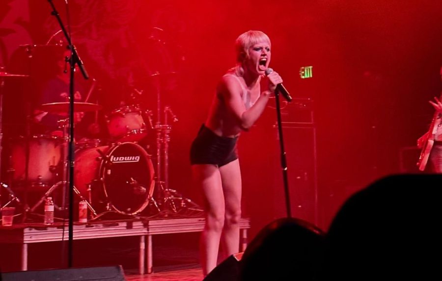 Amyl and the Sniffers. (Photo by Eliza Delgado | The Daily Utah Chronicle)