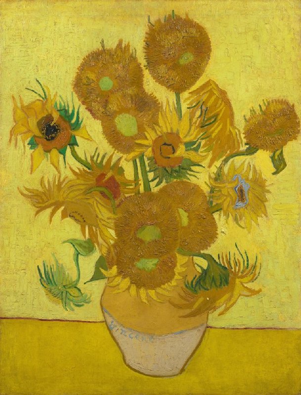 Vincent Van Goghs Sunflowers (Courtesy Van Gogh Museum)