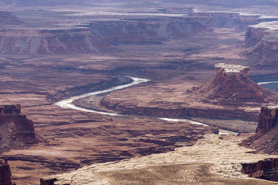The Colorado River in Canyonlands National Park, Utah on March 10, 2022.