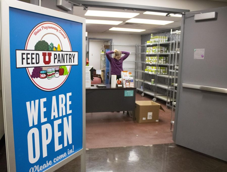The Feed U Pantry in the A. Ray Olpin Student Union on Wednesday Nov. 3, 2022.