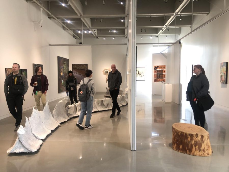 The Alvin Gittins Gallery on the University of Utah campus in Salt Lake City on March 14, 2022.