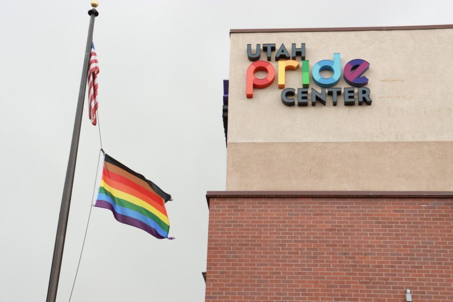 The Solomon Building for the Utah Pride Center located in Salt Lake City, on Thursday, March 23, 2023.