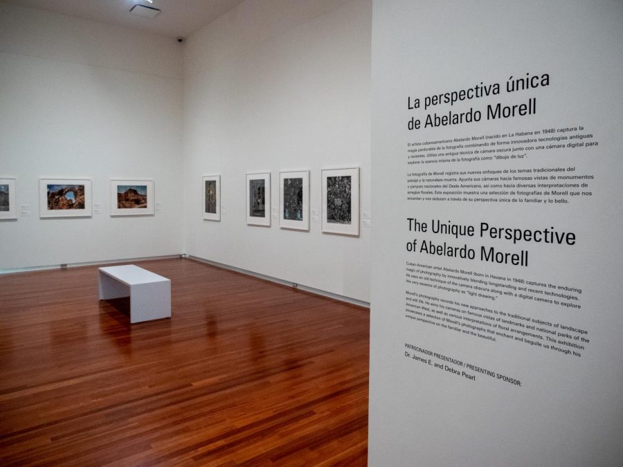 The Unique Perspective of Abelardo Morell exhibition on display at the Utah Museum of Fine Arts in Salt Lake City on Tuesday, April 11, 2023. (Photo by Jack Gambassi | The Daily Utah Chronicle)