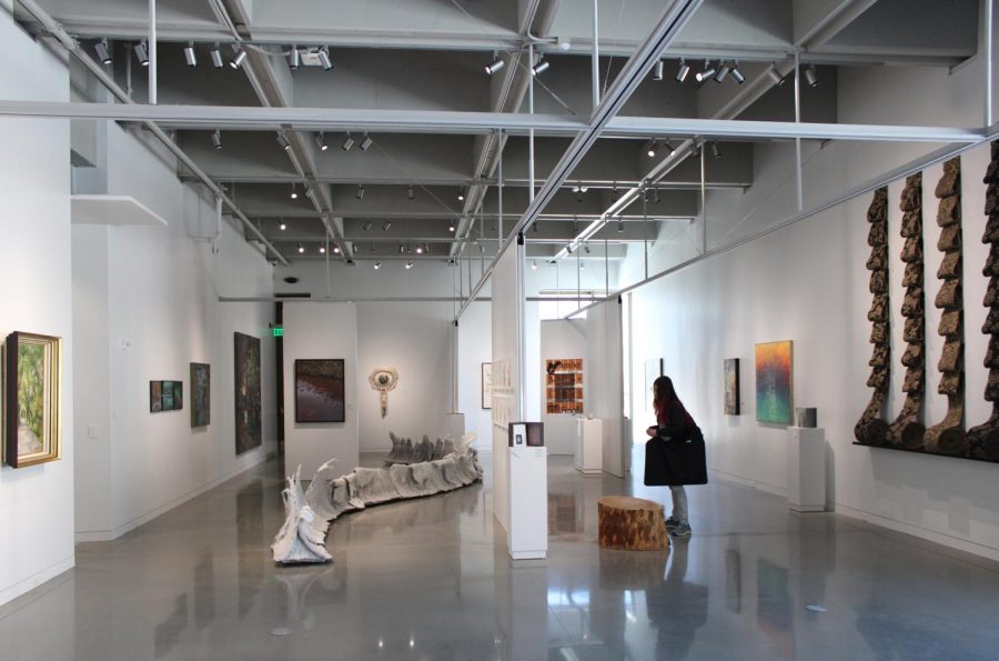 The Alvin Gittins Gallery at the University of Utah campus in Salt Lake City on March 28, 2023.