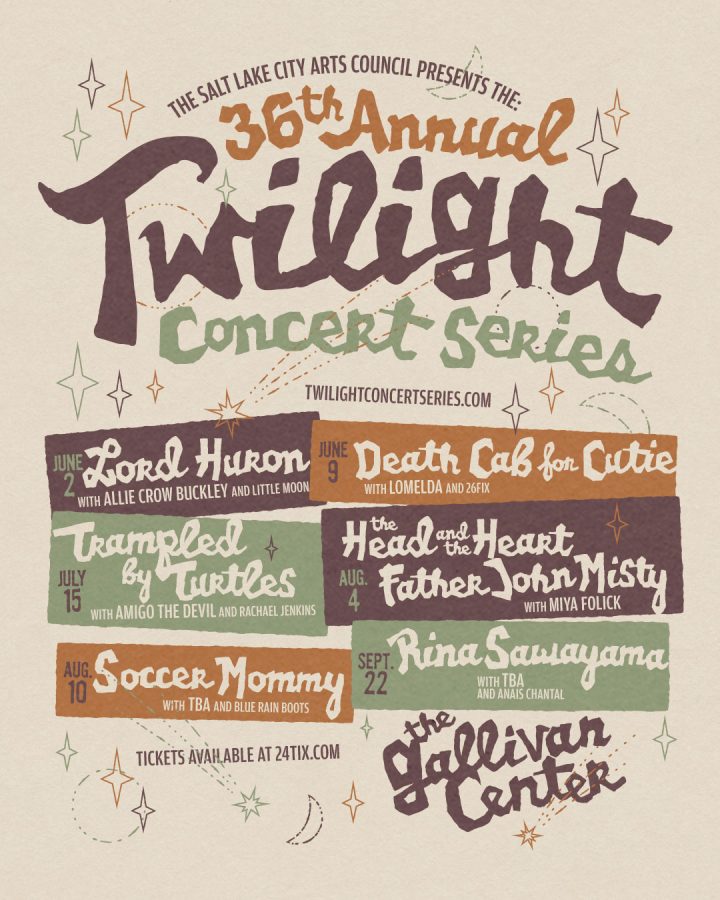 36th Annual Twilight Concert Series, presented by the Salt Lake City Arts Council