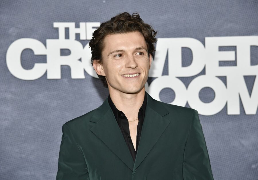 Tom Holland at The Crowded Room premiere (Courtesy of LA Times)